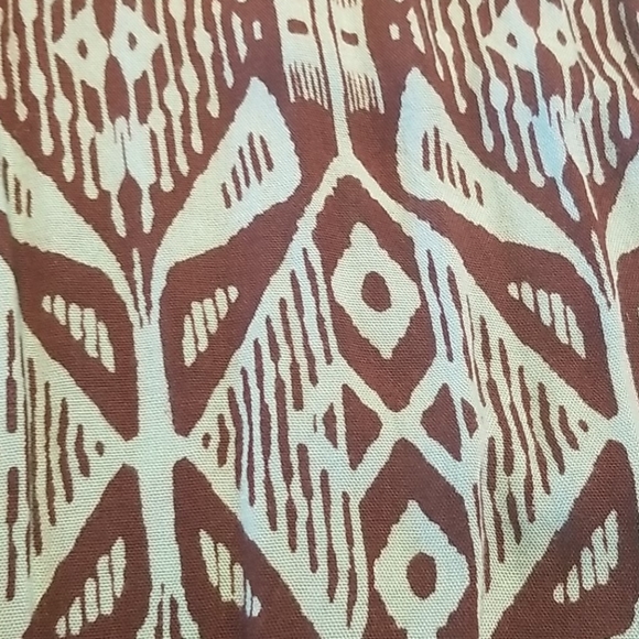 Fun Mint Green/Brown Sundress - Picture 3 of 3